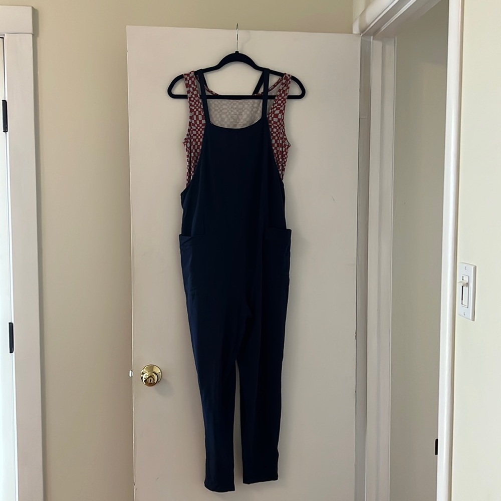 Storq Maternity Anytime Overall BUNDLE, Navy, Sz S (Storq sz 2)